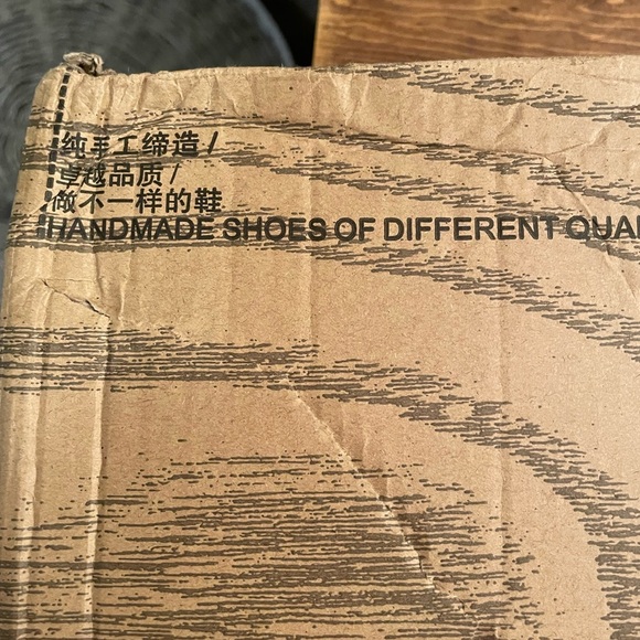 Men’s Handmade slip on loafers, square toe, leather, size 43 (10) - Picture 10 of 10